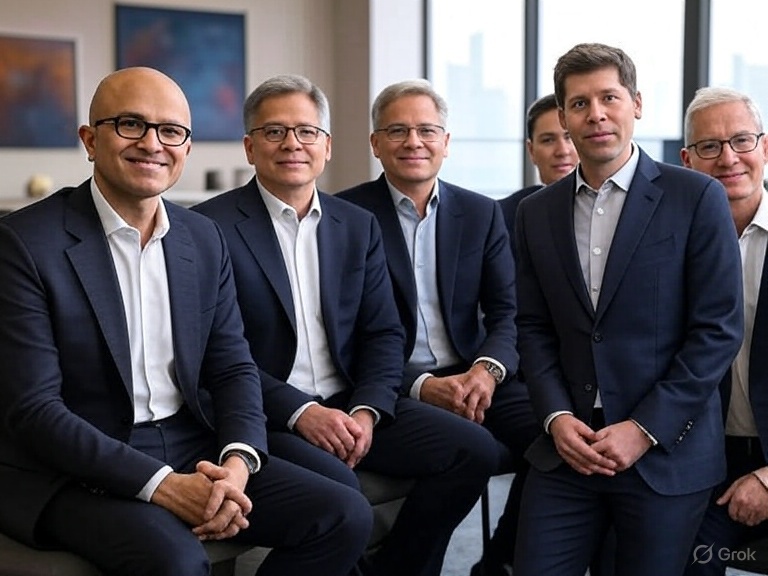 Big Tech CEOs Reveal How AI Shapes Their Daily Lives