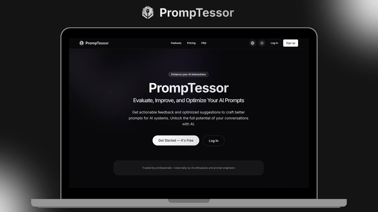 Prompting Is More Than Just “Write Me a Text”: PrompTessor, the Free Swiss Army Knife of Prompt Engineering