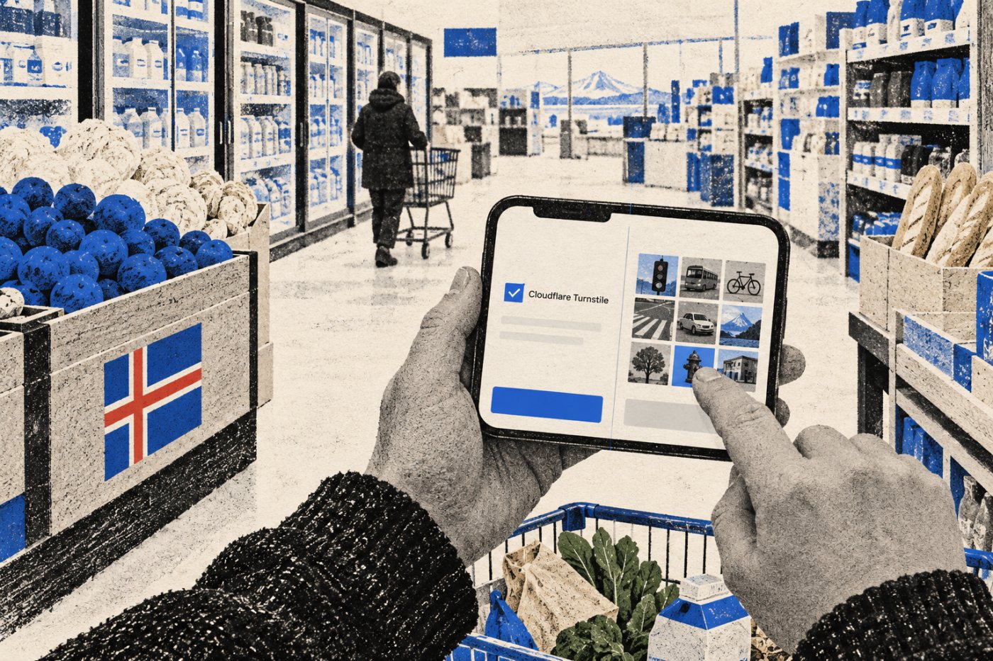 Turnstile og hCaptcha fela í sér ólíka þátttöku notanda við staðfestingu í kaupferli.