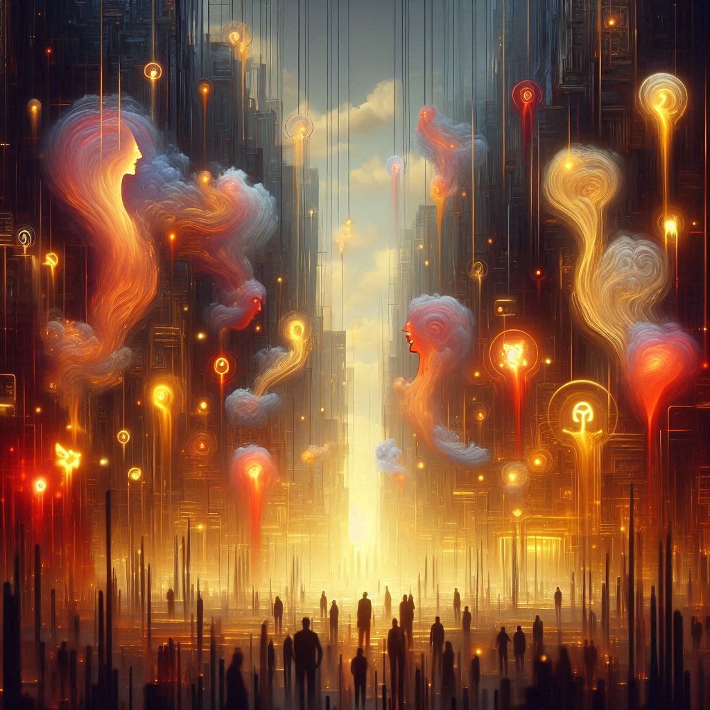 "The World Where Words Leave Traces" - Atlas of Subtle Connections