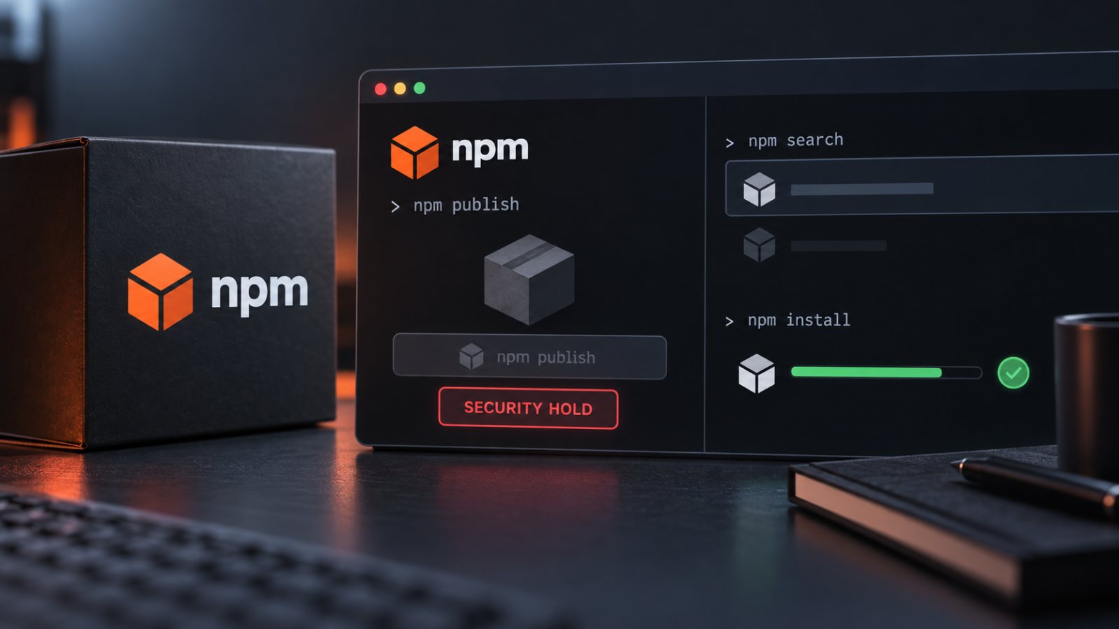 npm 복구 코드로 로그인하면 72시간 동안 배포가 멈춘다