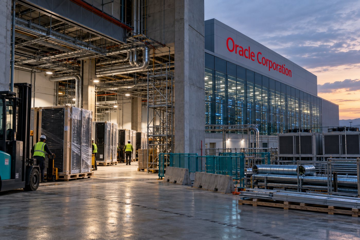 Oracle mantiene liquidez mediante financiación mientras la expansión de su infraestructura conserva negativo el flujo de caja libre.