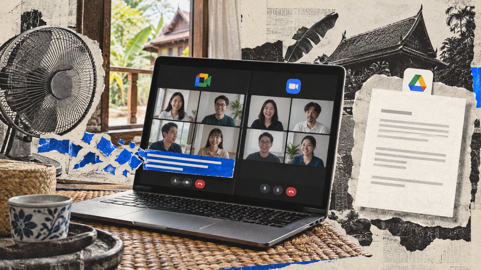 Google Meet หรือ Zoom สำหรับทีมไทย: คำบรรยายสดได้ แต่ไฟล์หลังประชุมไม่เท่ากัน
