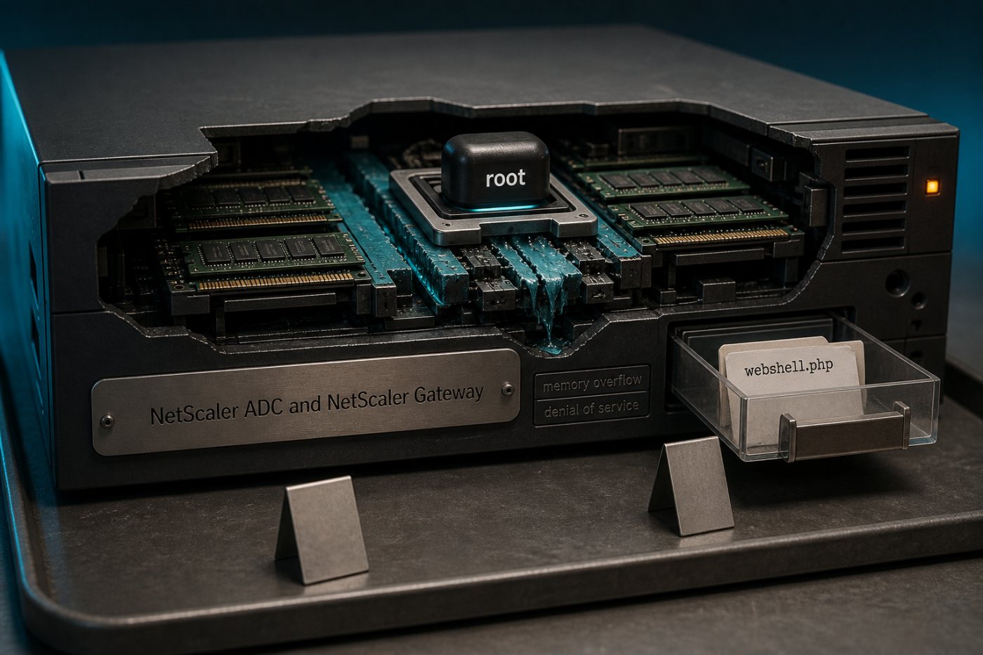 NetScaler-Kompromittierung mit Root-Prozess und abgelegter Webshell trotz ursprünglicher DoS-Beschreibung