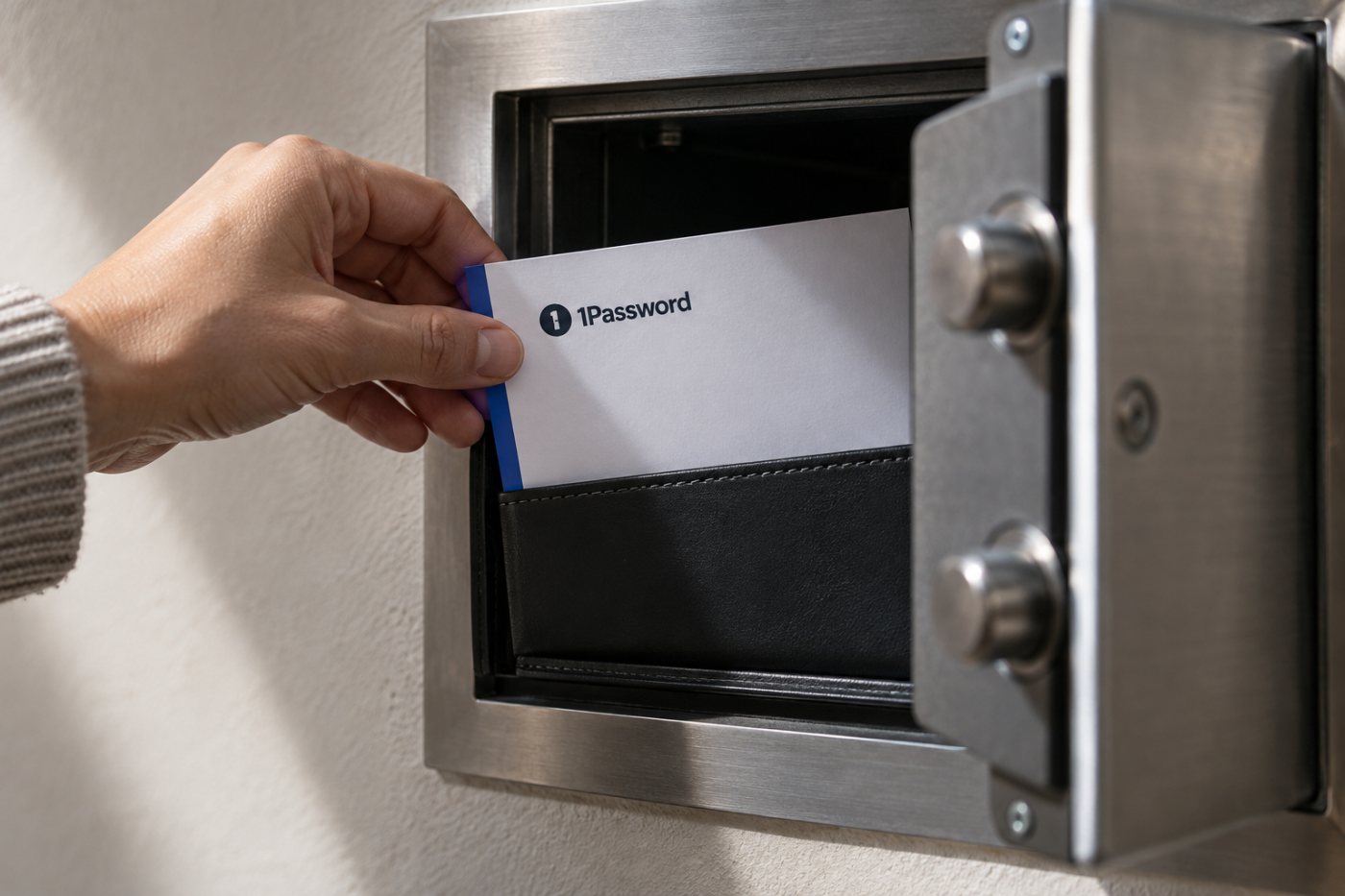 Nýtt Emergency Kit frá 1Password er varðveitt eftir að fjölskyldustjóri hefur hjálpað meðlimi að endurheimta aðgang.