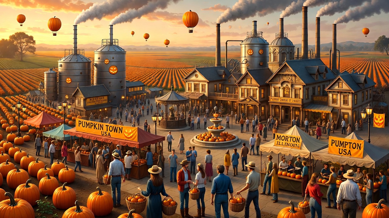 Pumpkin Town USA: How Morton, Illinois, Built an Empire on Orange Gourds