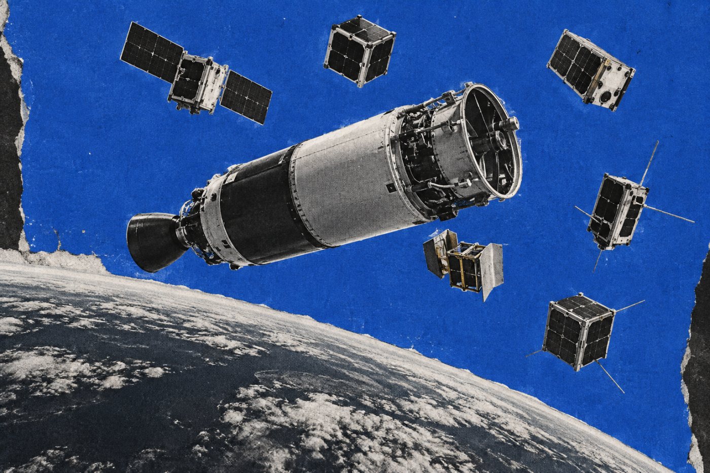 五颗立方星从Spectrum上面级分离并进入独立在轨飞行状态
