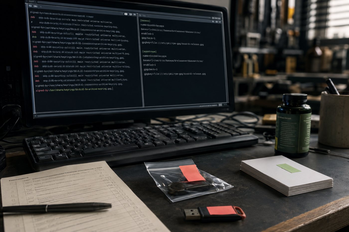 GitHub CLI kurulum kanalına göre anahtar değişiminden etkilenen Linux yapılandırmasının belirlenmesi