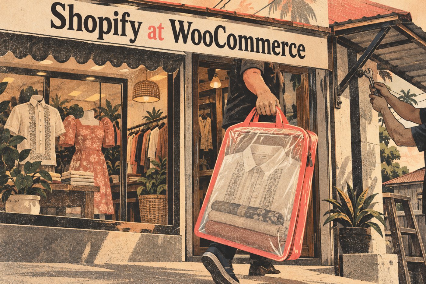 Magkaiba ang gastos sa Shopify at WooCommerce: kasama ang hosting sa Shopify, habang hiwalay itong inaasikaso sa WooCommerce.
