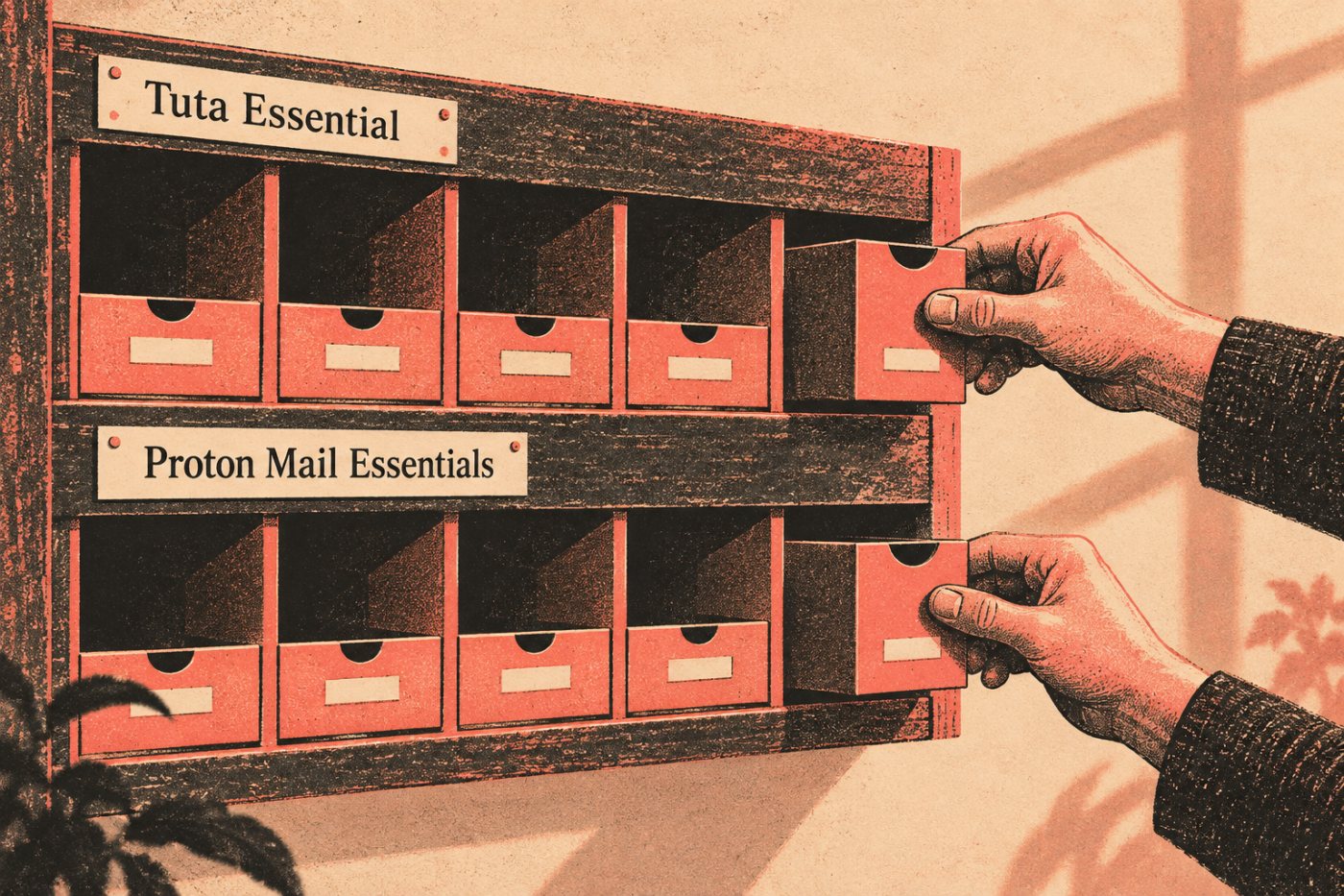 Pri päťčlennom tíme sa plány Tuta Essential a Proton Mail Essentials účtujú za používateľa.