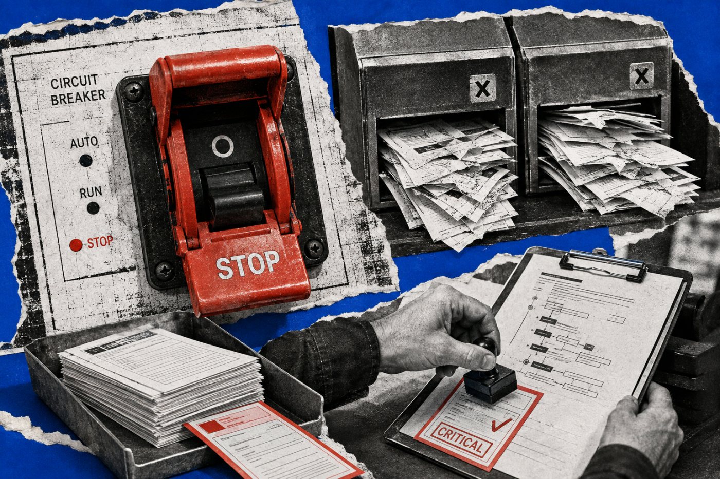 Circuit Breaker, Warteschlange und manueller Ersatzprozess während des KI-Ausfalls