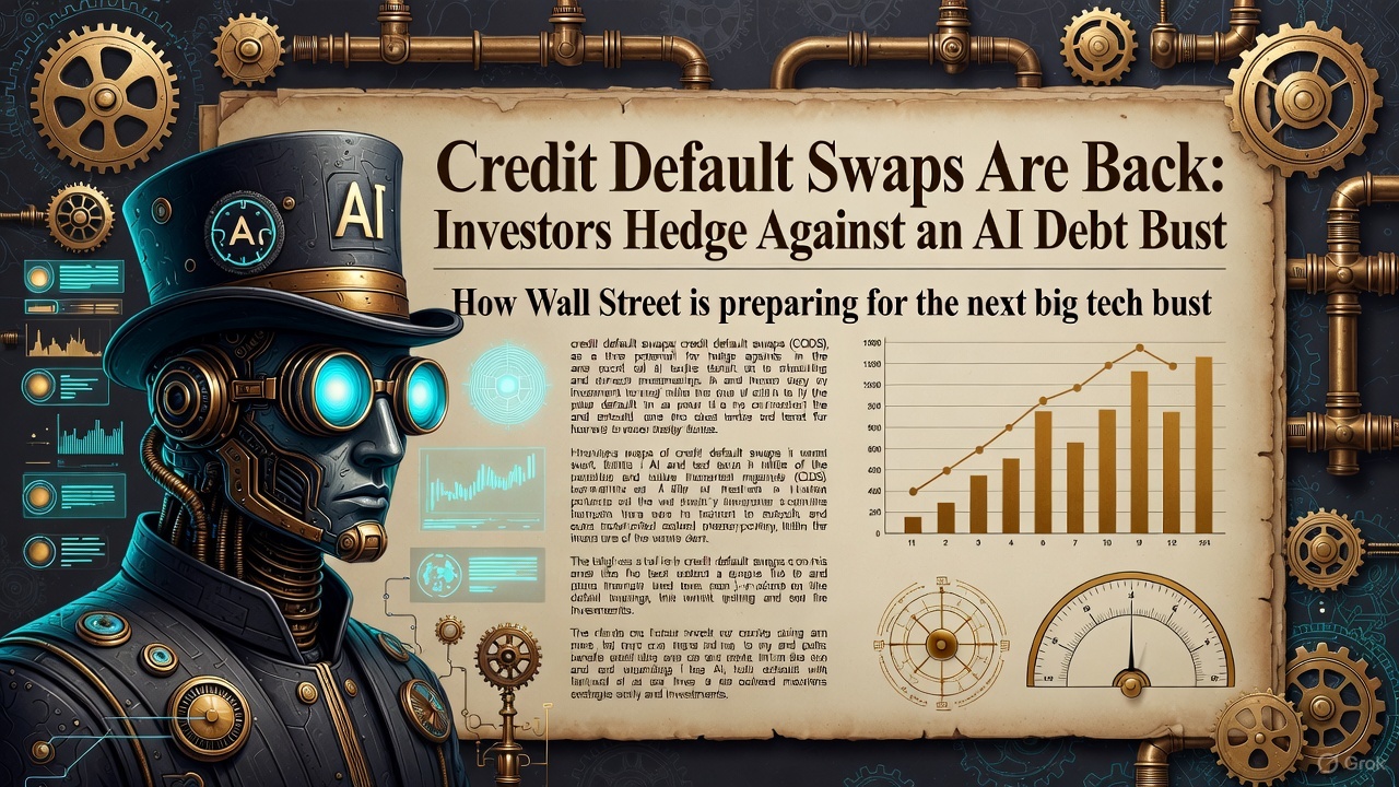 Credit Default Swaps Are Back: Investors Hedge Against an AI Debt Bust