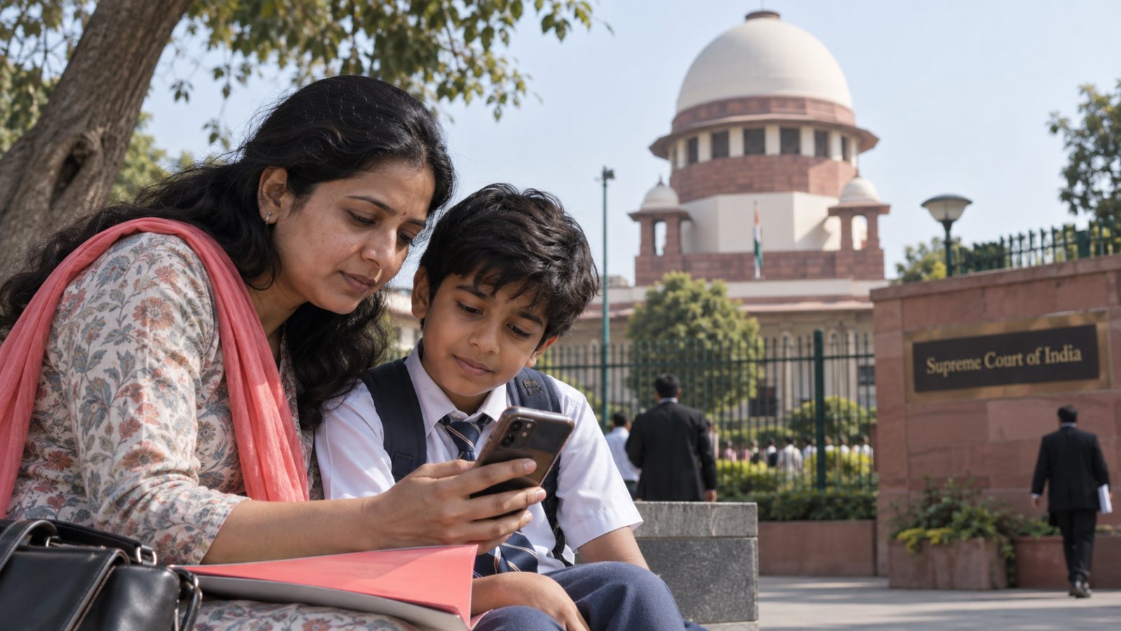 बच्चों के सोशल मीडिया खाते पर सवाल—Supreme Court ने जवाब मांगा