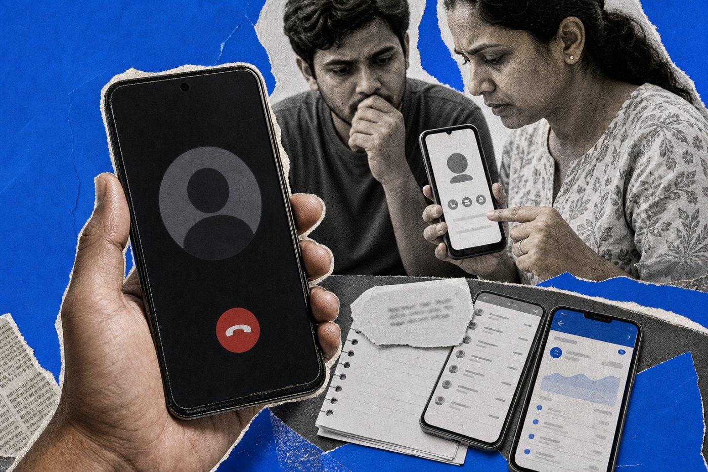 হুমকিমূলক ভুয়া সরকারি কল কেটে টাকা বন্ধ রাখা, বিশ্বস্ত ব্যক্তিকে জানানো ও কলের তথ্য সংরক্ষণের ধাপ