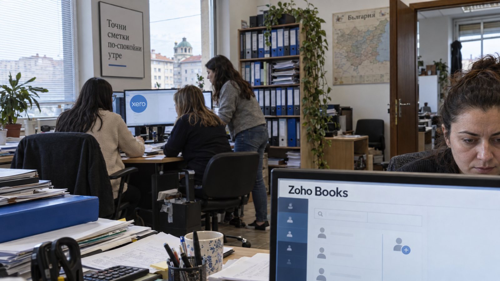 Xero или Zoho Books: повече потребители могат да обърнат сметката