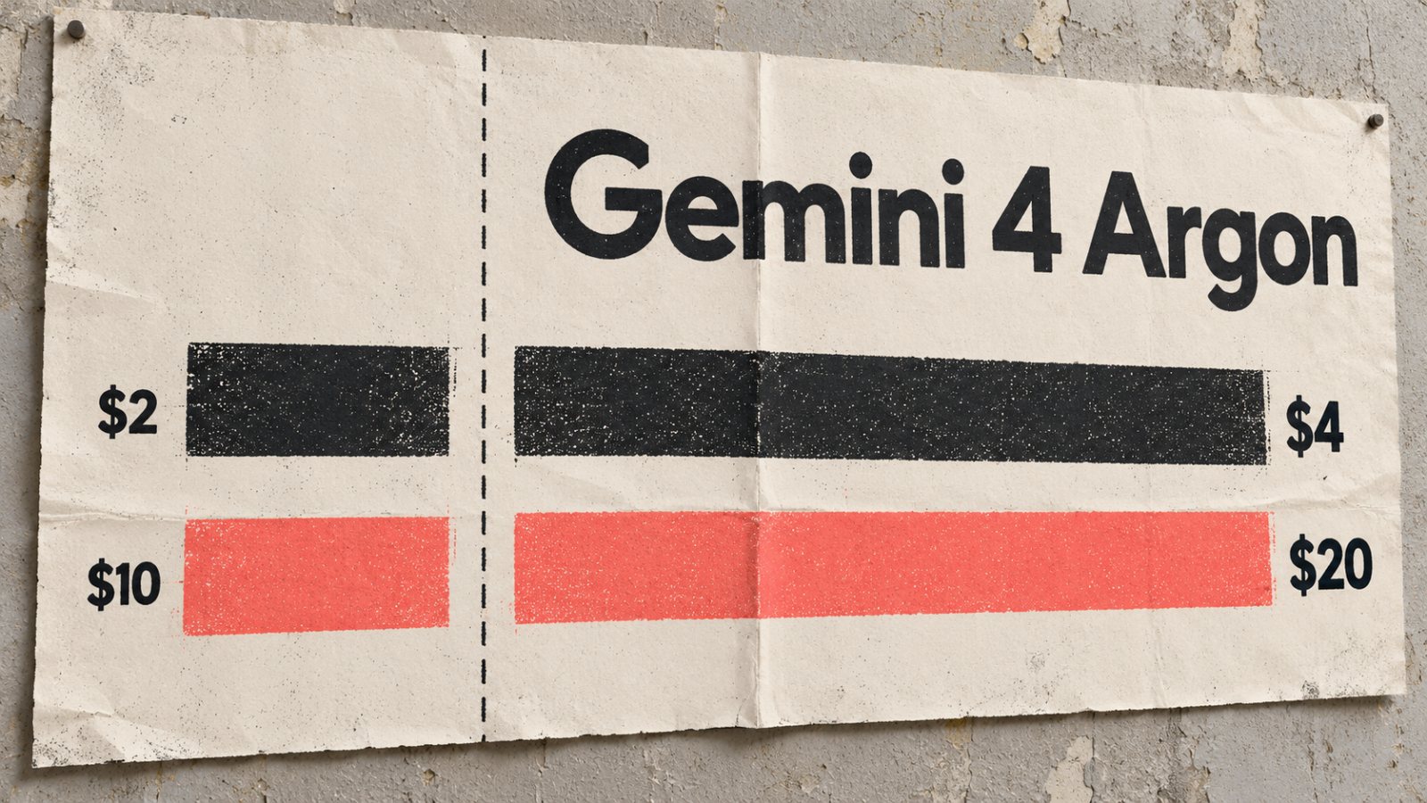 Gemini 4 Argon er global – API-prisen dobles etter november