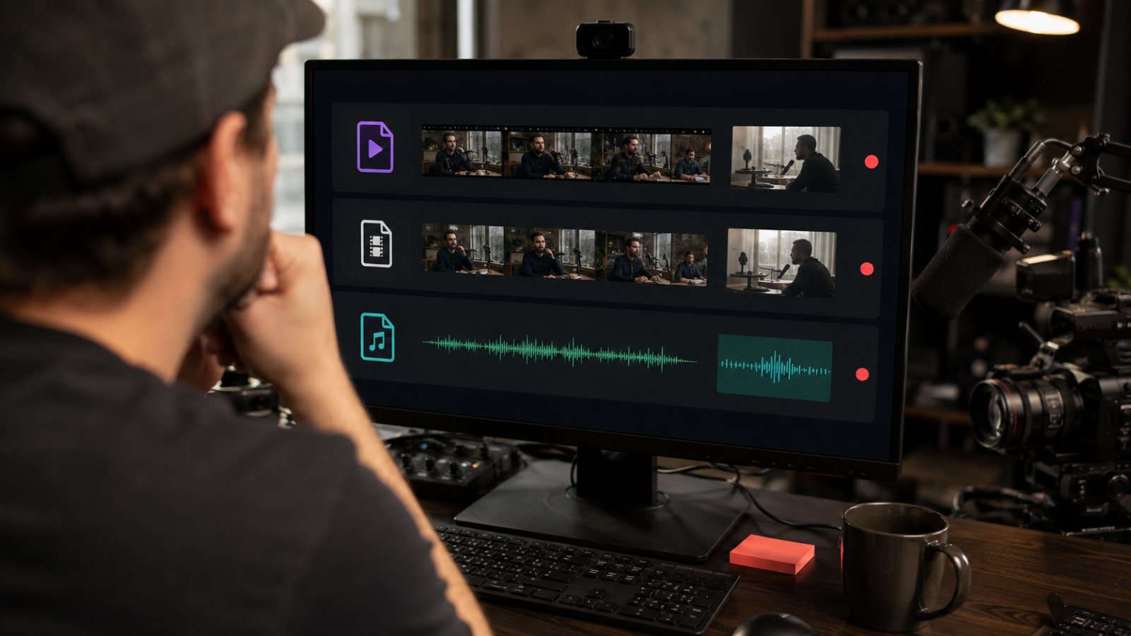 Blubrry cukup satu unggahan—video dan audio masuk satu feed