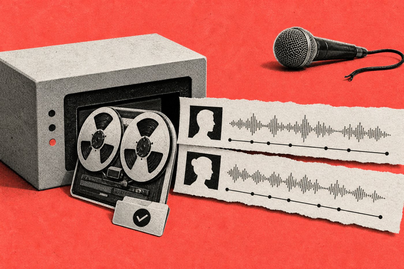Gemini 3.5 Transcribe processes a completed recording into a transcript with speaker labels and word-level timing data.