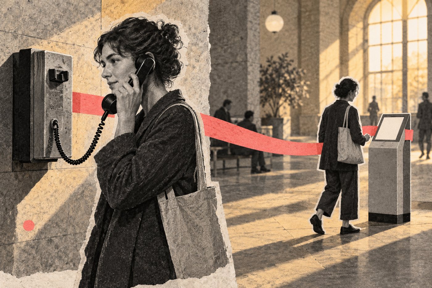 Extern kundsupport följer samma kundfråga när kontakten växlar mellan telefon och meddelanden.