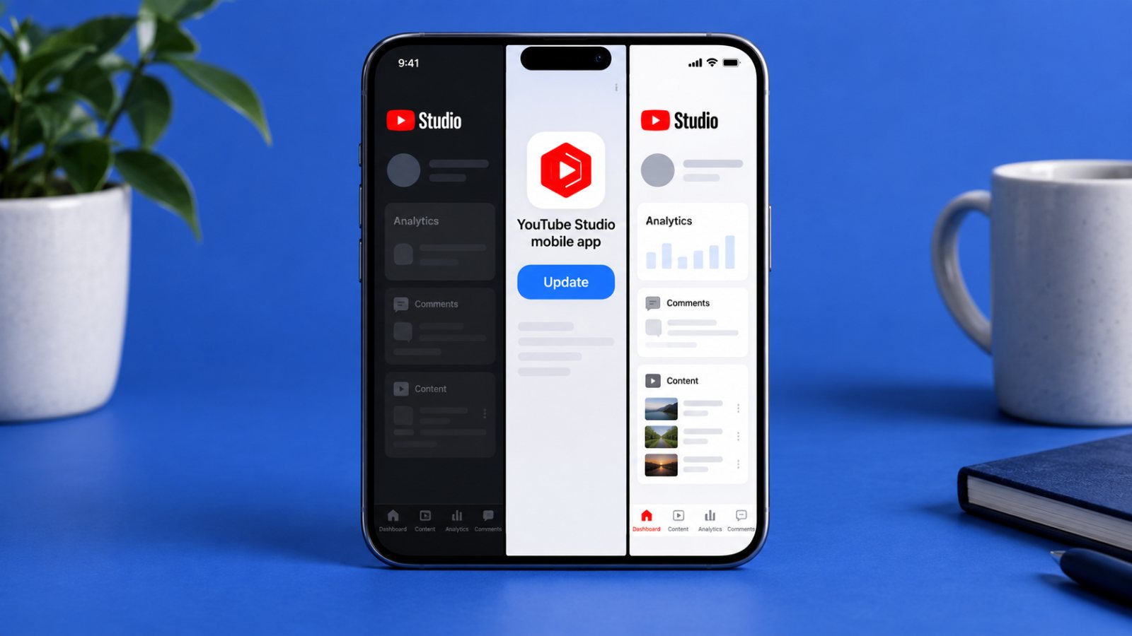 YouTube Studio يوقف الإصدارات القديمة: التحديث شرط لاستمرار الاستخدام