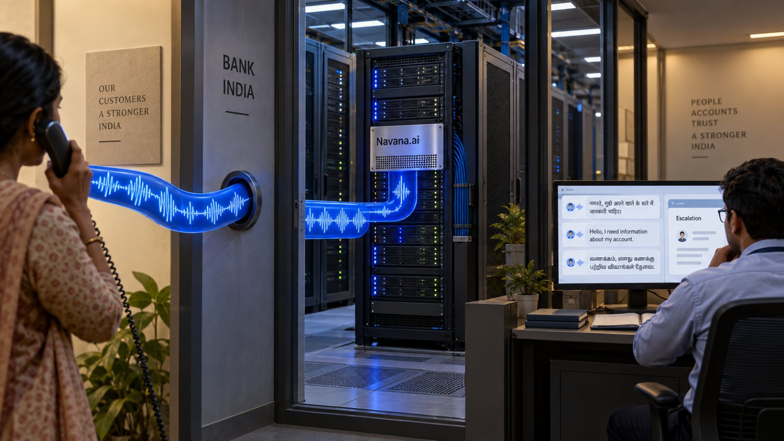 Navana.ai کو ₹40 کروڑ ملے، بینک کی آواز cloud سے باہر رہے گی