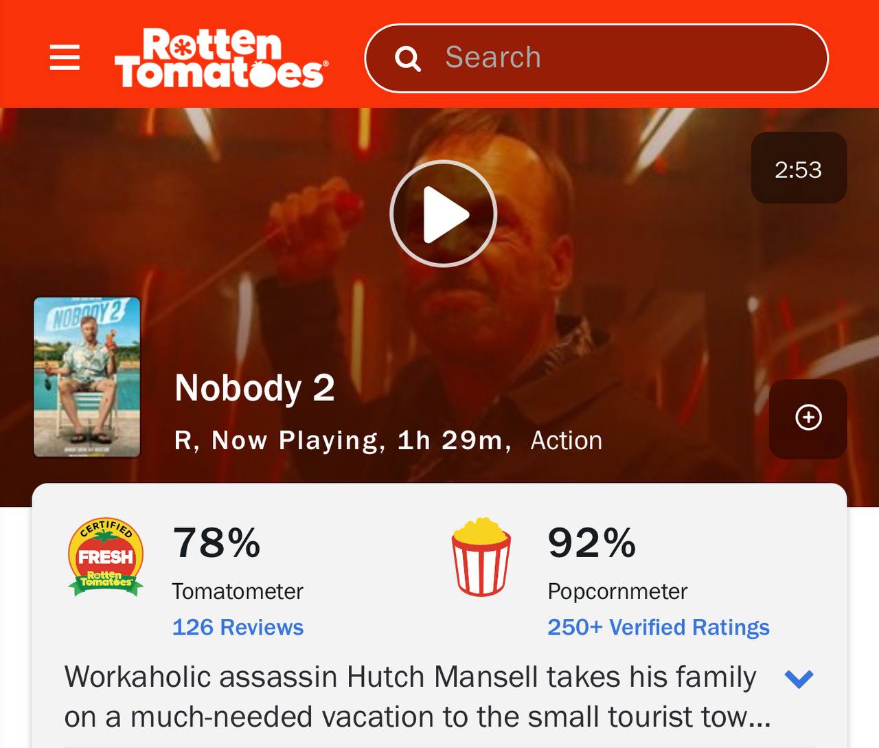 "Nobody 2" Falls Short of the Original, Critics Agree