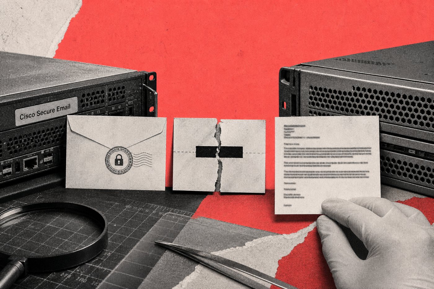 Mensagem S/MIME alterada entre gateways resulta em conteúdo legível durante uma análise de segurança.
