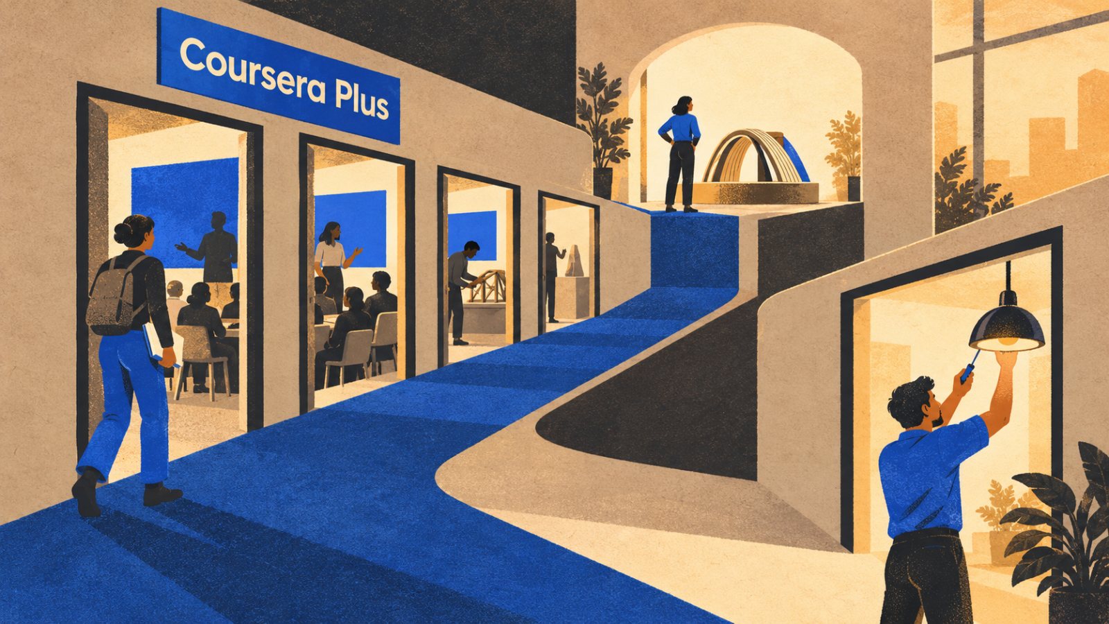 Coursera Plus أم LinkedIn Learning؟ الشهادة الأطول ليست دائمًا الأنسب