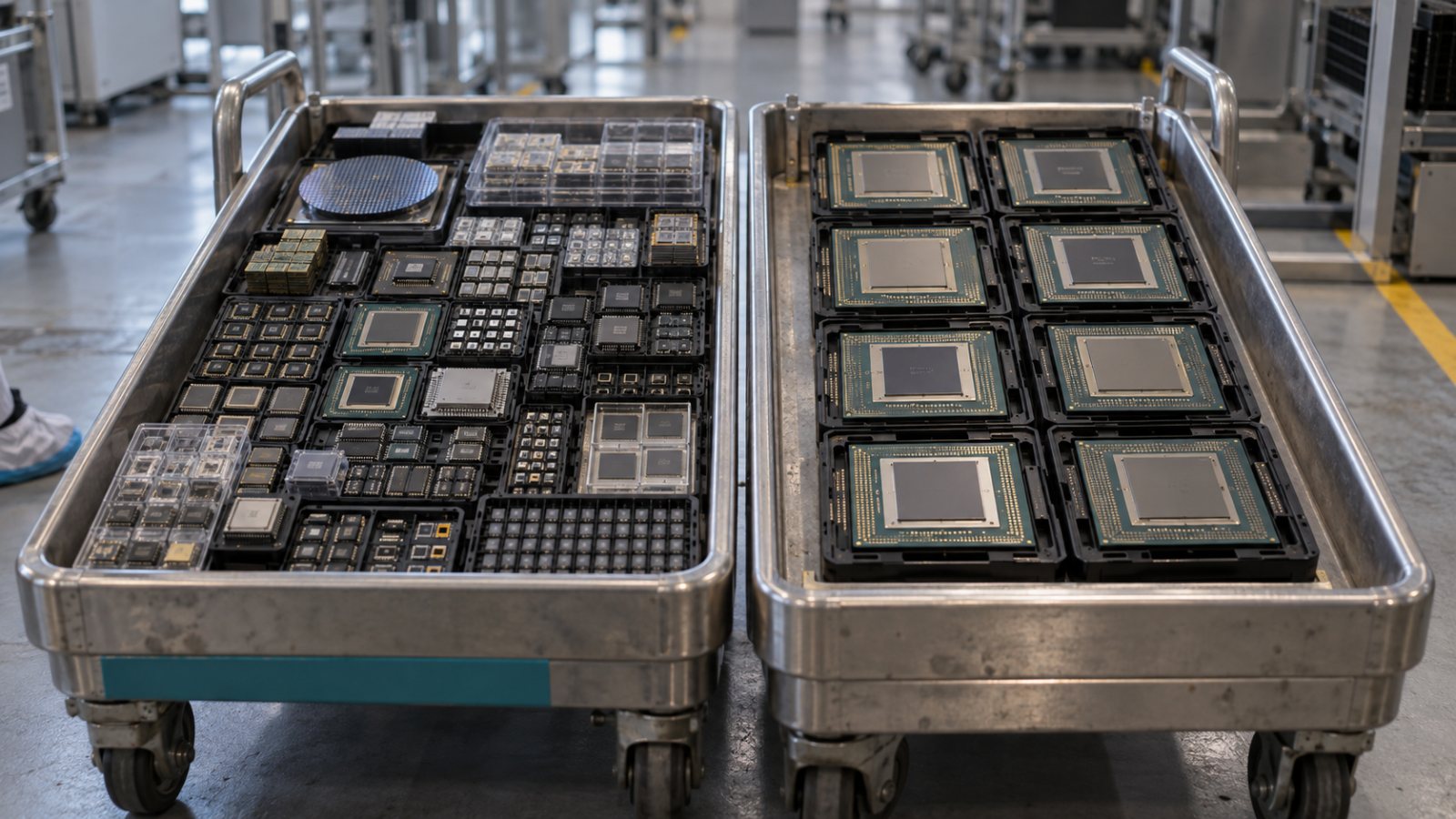 AI-ETF of chip-ETF: 52 posities tegenover 80% in de top tien