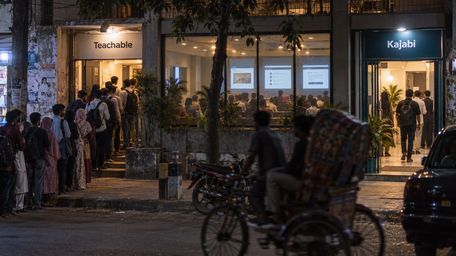 Kajabi না Teachable—সস্তা প্ল্যান $৬৬৭ বিক্রিতেই বেশি খরচ