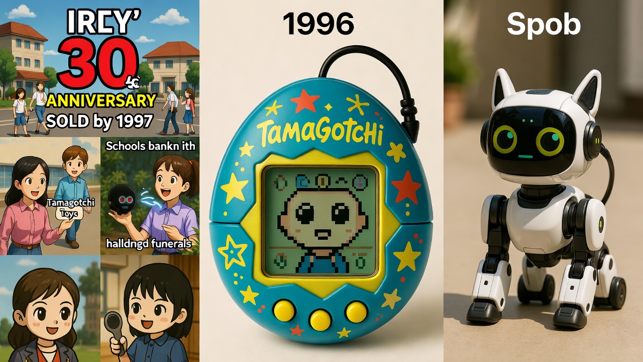 The Egg That Hatched "Living" Robots: Tamagotchi at 30
