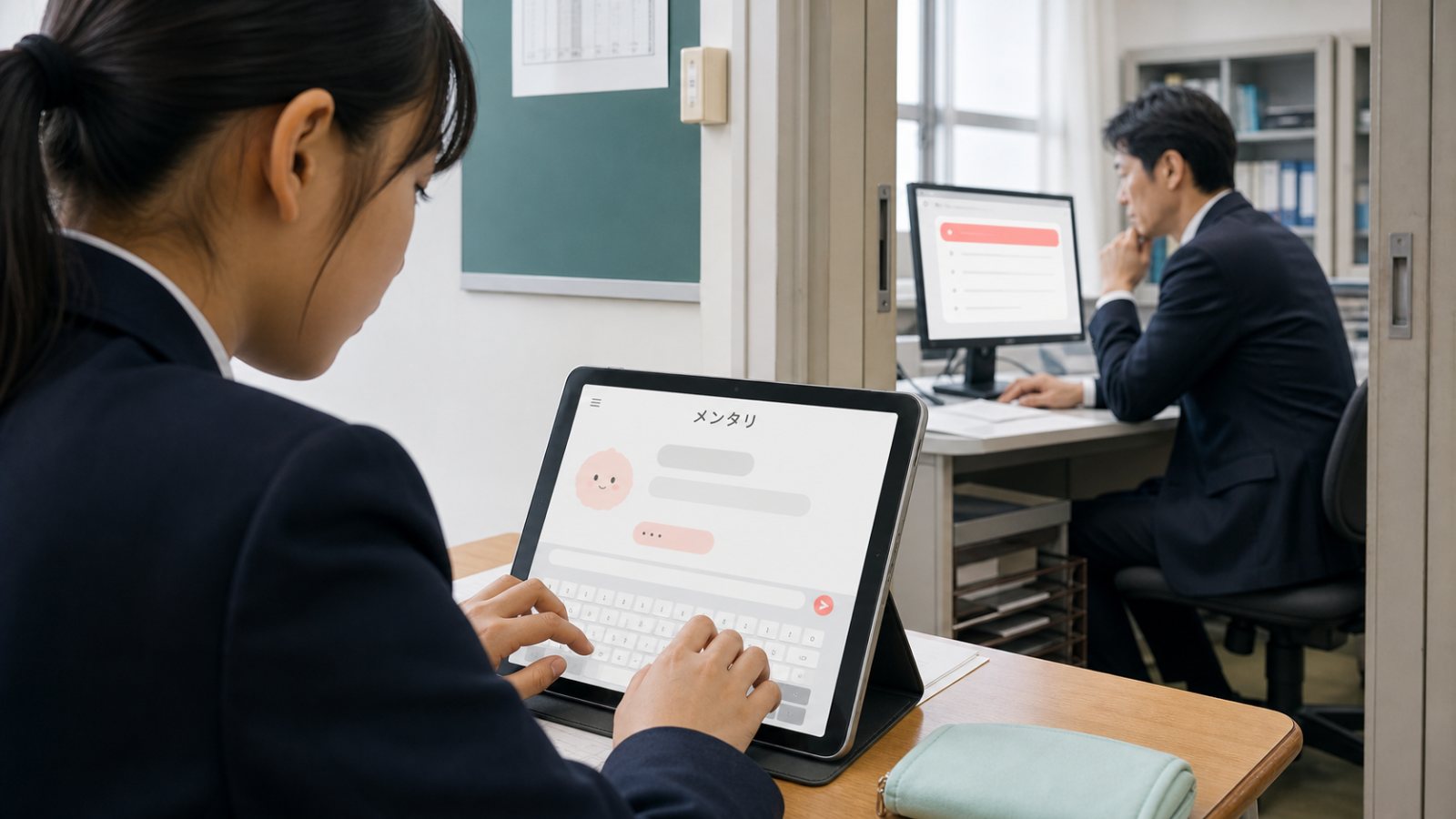 子どもの相談をAIが整理、学校向け「メンタリ」が始動