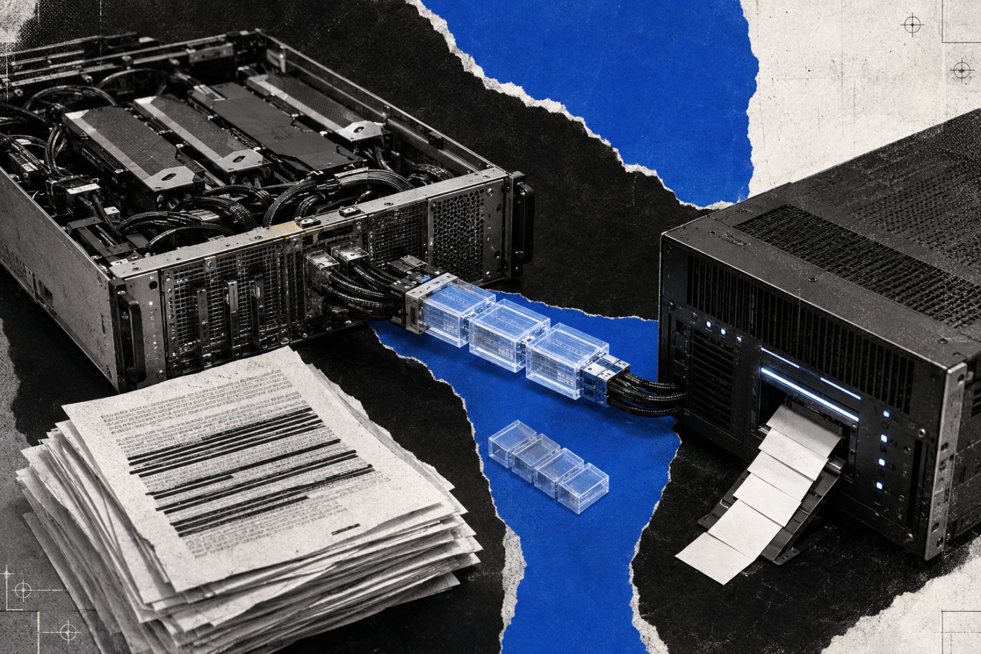 Один запрос после подготовки длинного контекста передаёт KV-кэш с GPU на отдельный ускоритель генерации.