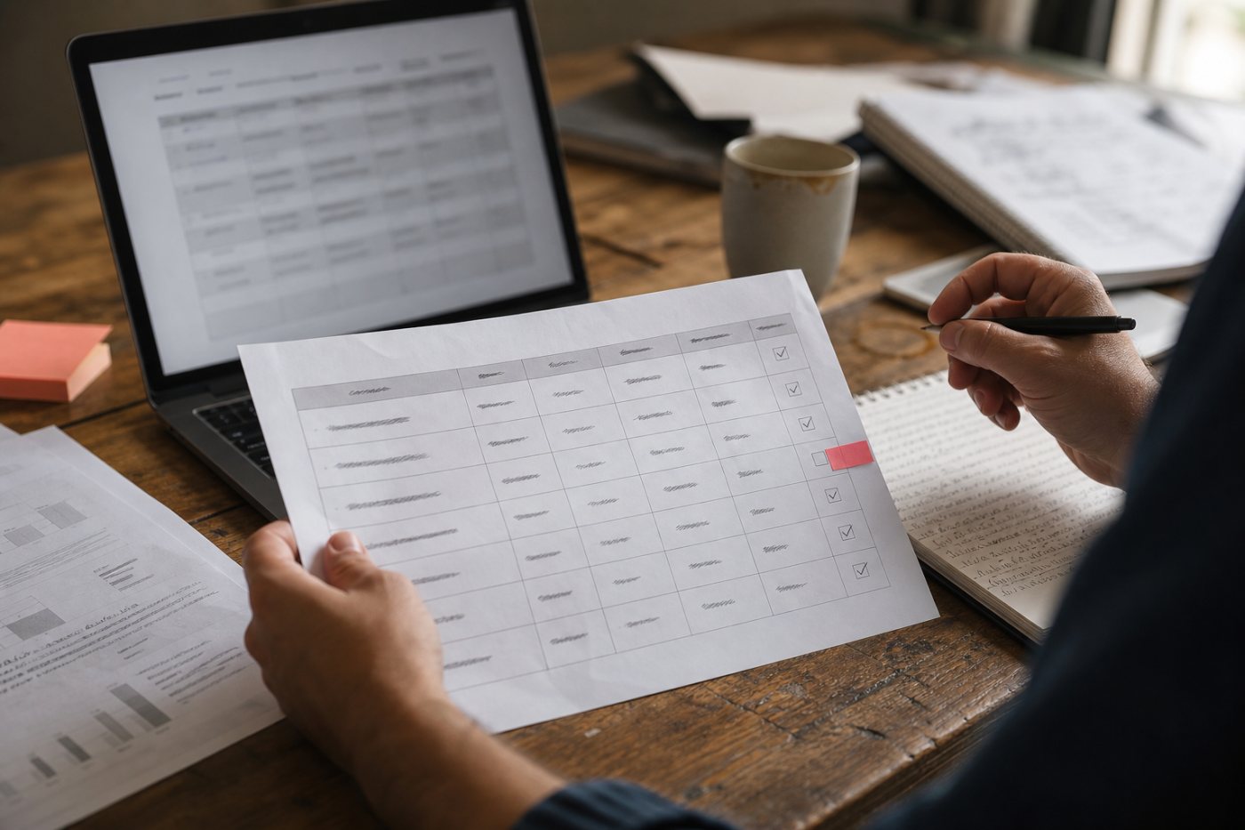 Business-plan market claims mapped to sources, dates, owners and confidence levels in an evidence register
