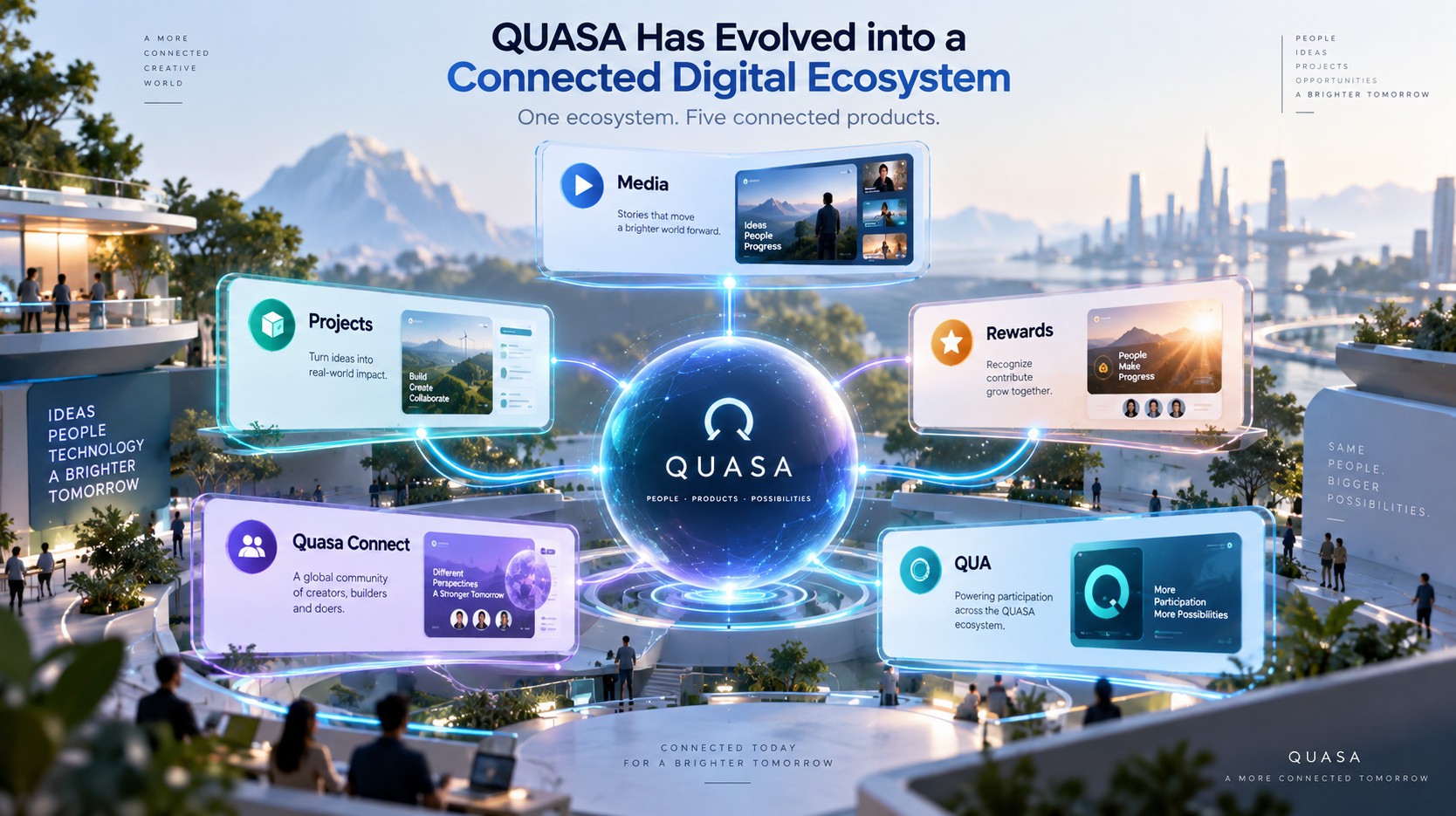 QUASA Has Evolved into a Connected Digital Ecosystem