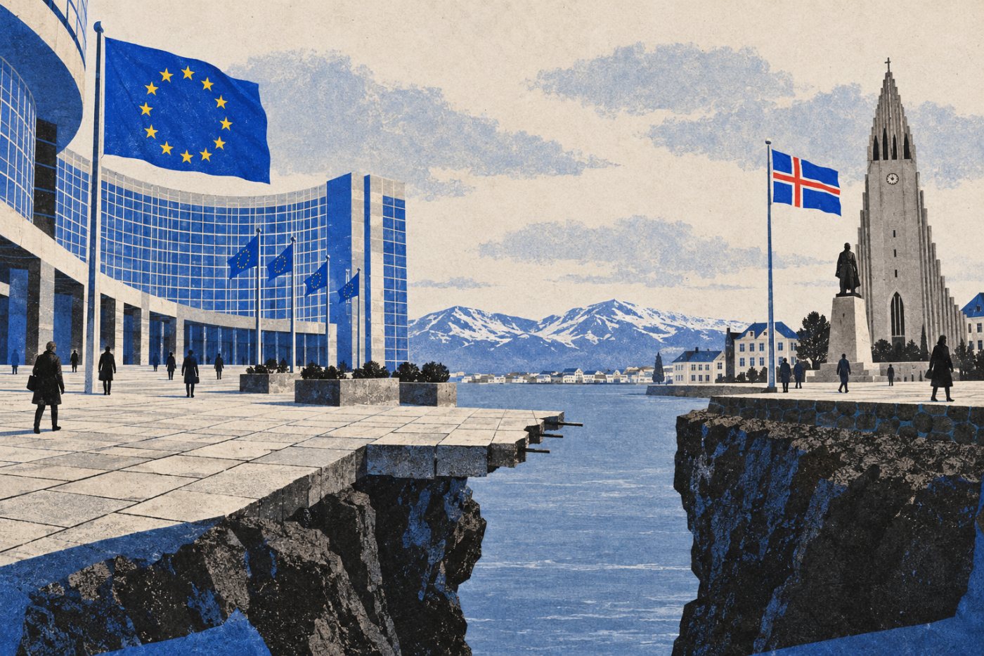 Reglur AI Act gilda innan ESB en upptaka þeirra í EES-samninginn er enn til skoðunar fyrir Ísland.