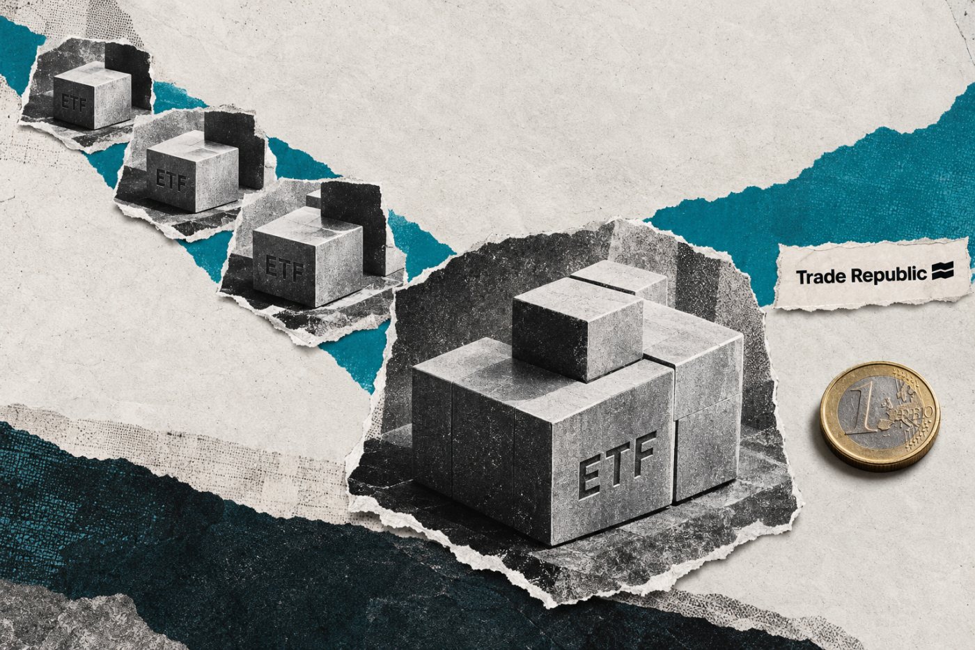 Periodiniai eurinio ETF pirkimai „Trade Republic“ vykdomi be pavedimo mokesčio, o pardavimui taikomas 1 € mokestis.
