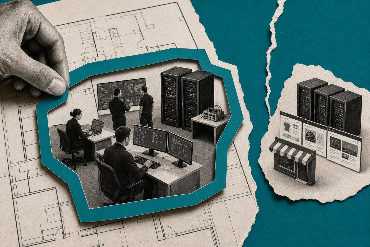 Un espacio interno de Trusted Access separa al personal y los sistemas de prueba autorizados de la infraestructura orientada a clientes.