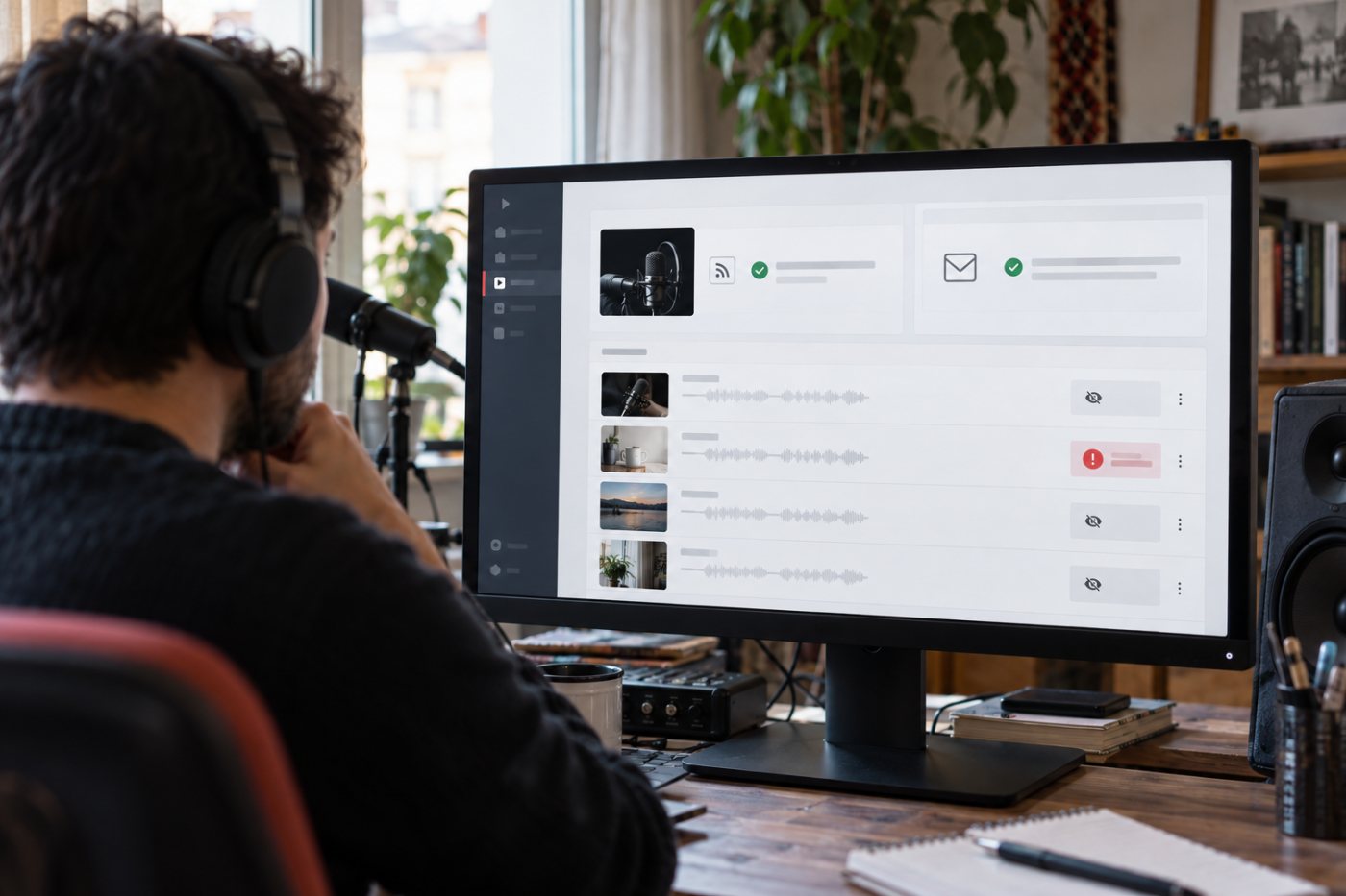 RSS sahipliği doğrulanan podcast bölümlerinin YouTube oynatma listesine aktarılması