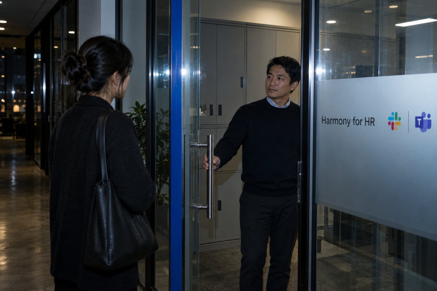 Yêu cầu nghỉ phép qua Harmony for HR chờ người quản lý phê duyệt trước khi cập nhật số dư trong hệ thống nhân sự.