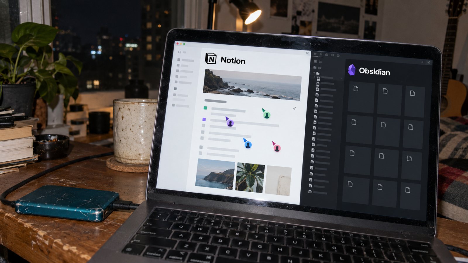 Notion hay Obsidian cho công việc: cộng tác nhanh đổi lấy quyền giữ dữ liệu