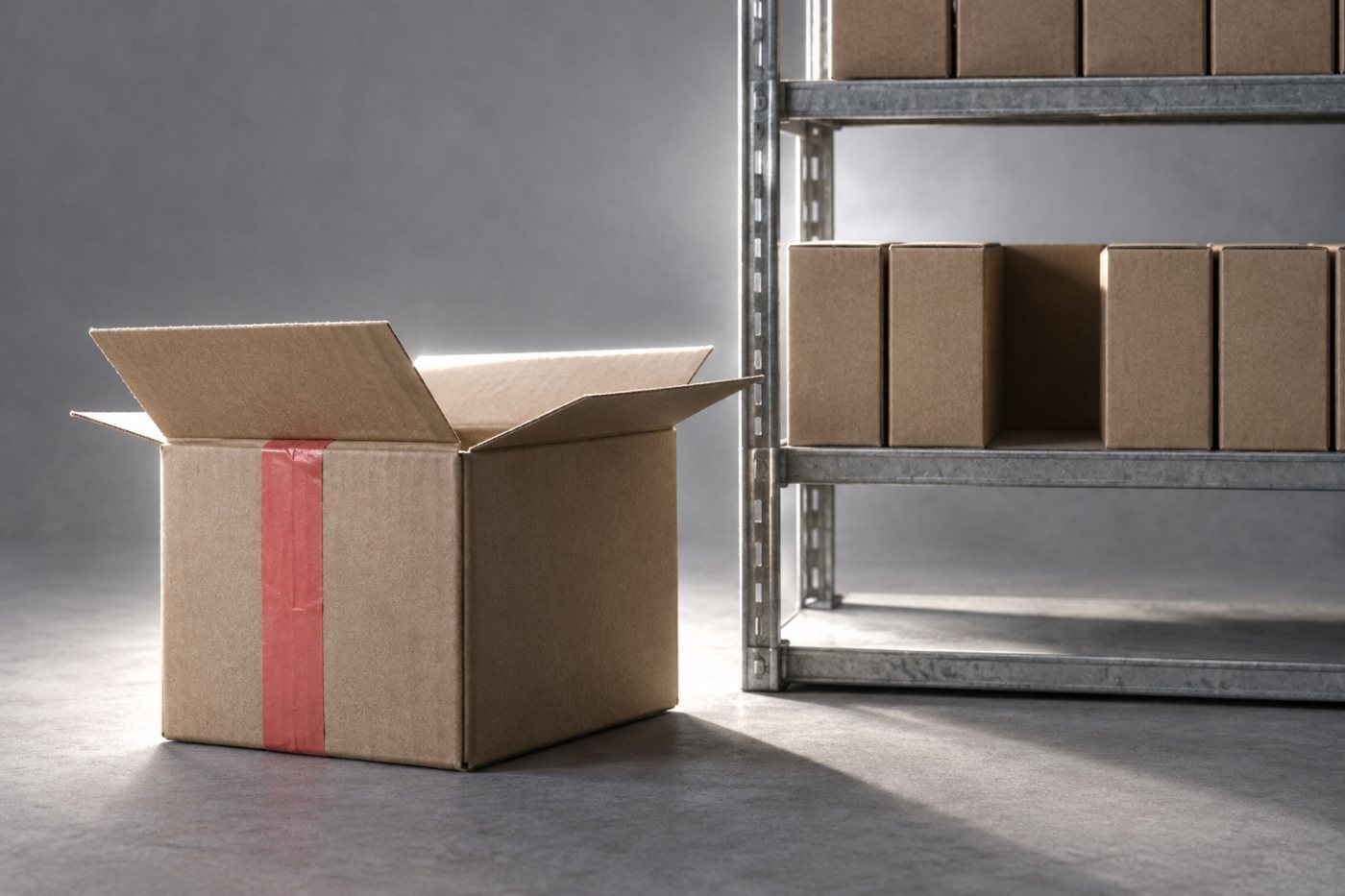 V malém e-shopu odchází objednávka k doručení a současně se mění skladová zásoba, kterou musí systém zachytit.