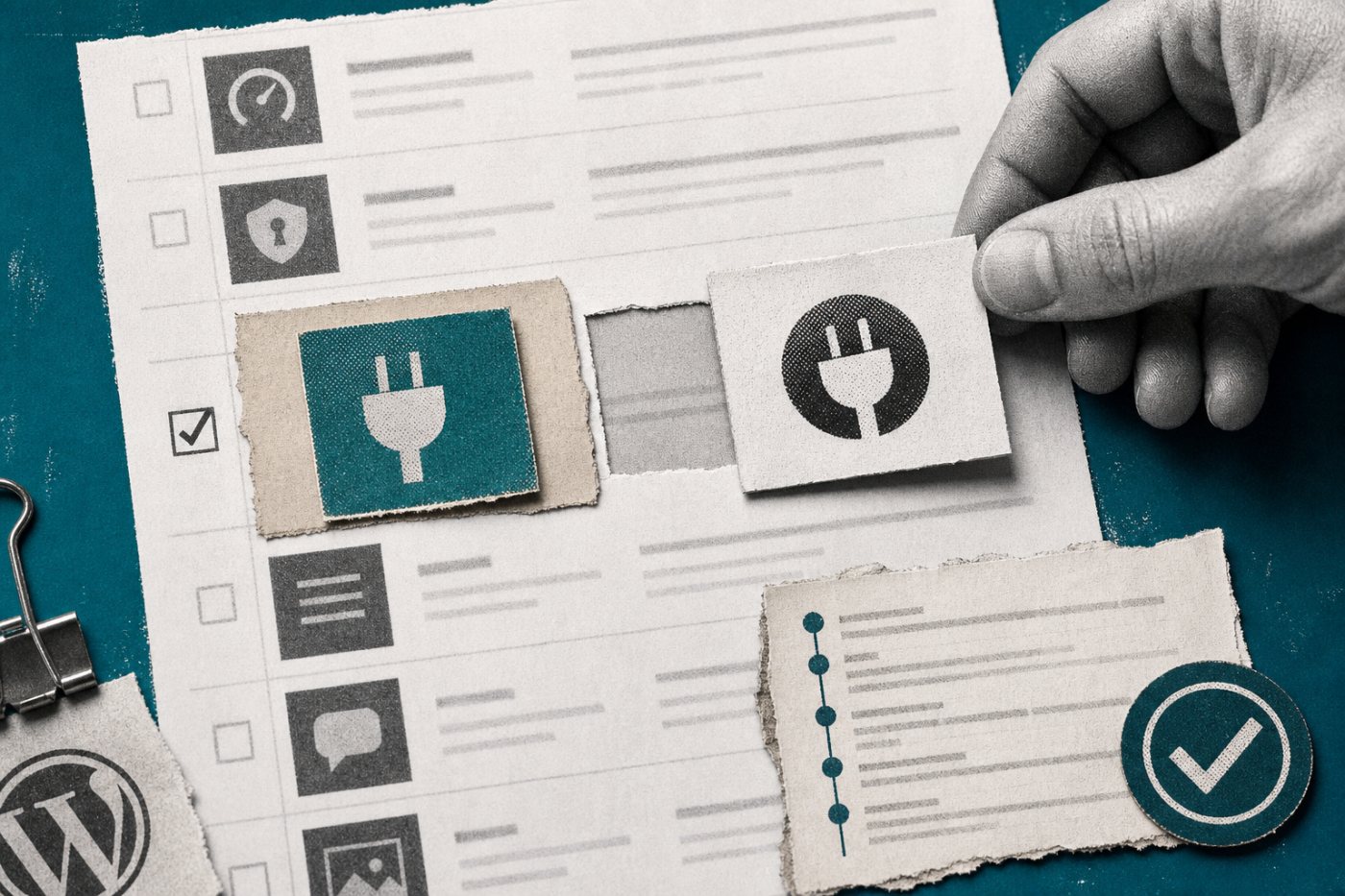 Ein einzelnes WordPress-Plugin wird von der dokumentierten Ausgangsversion auf die Zielversion aktualisiert
