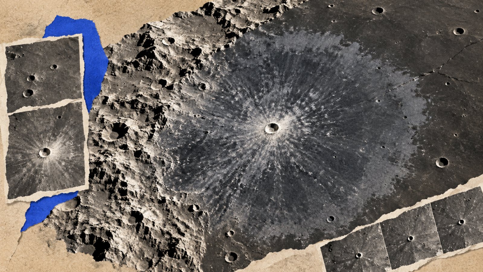 A 222-Meter Moon Crater Formed Unnoticed—Its Cold Footprint Spans 7 Kilometers