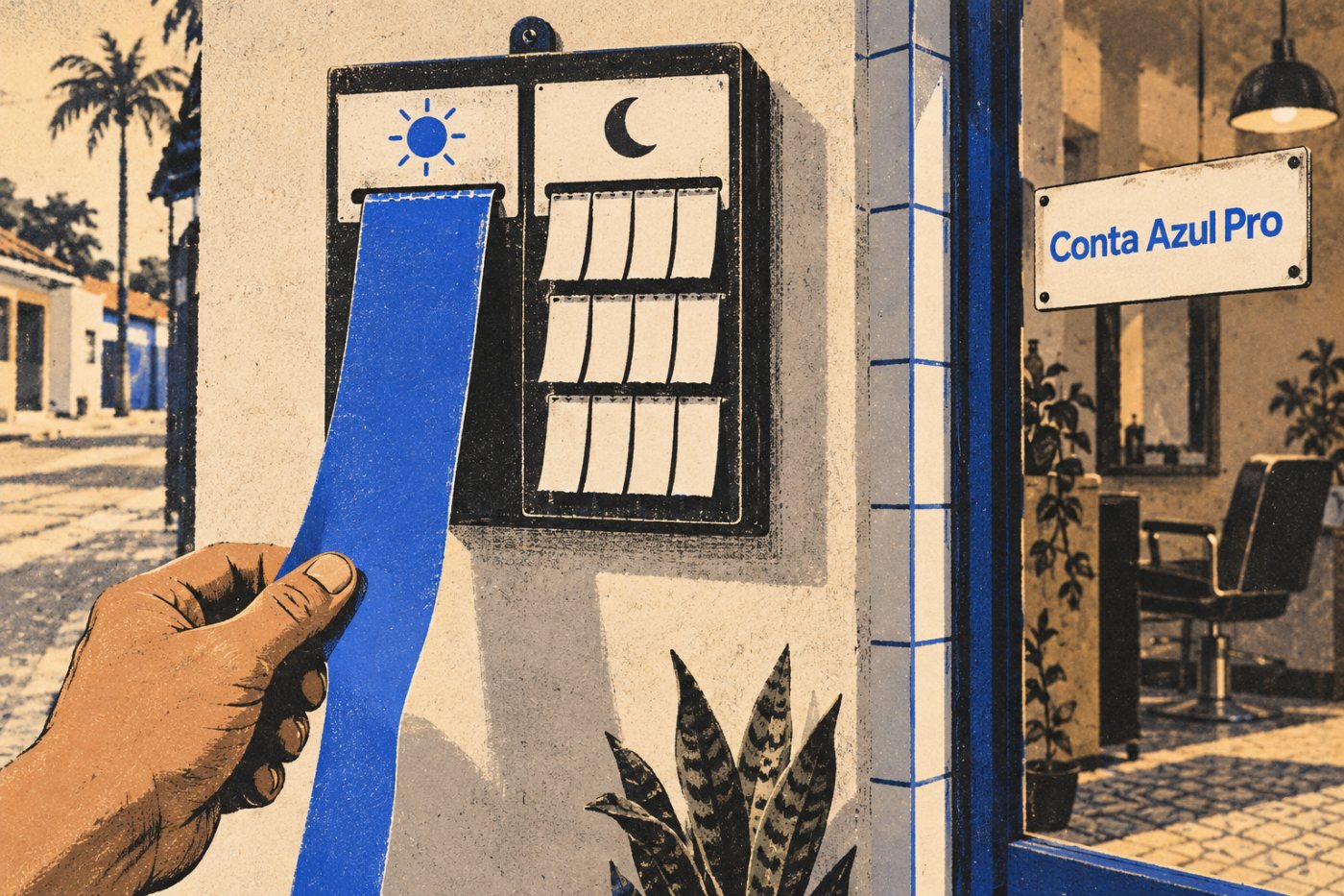 Comparação entre preços anunciados da Conta Azul Pro e do Nibo Gestão Financeira conforme o prazo de pagamento.