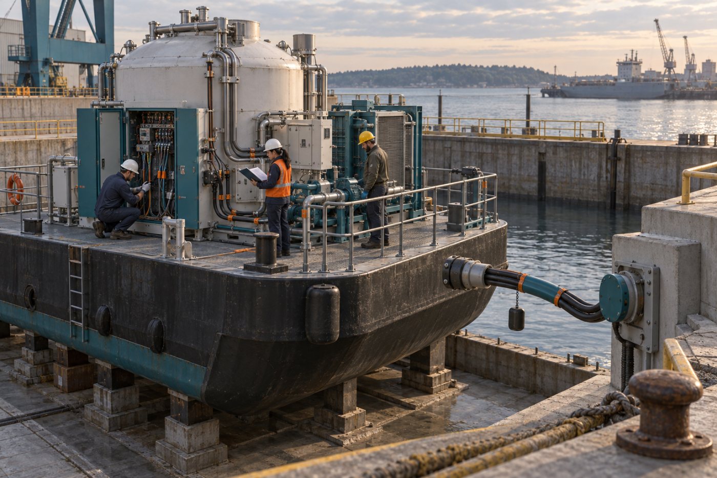 ভাসমান reactor platform-এর nuclear ও maritime system অনুমোদনের আগে যাচাই করা হচ্ছে