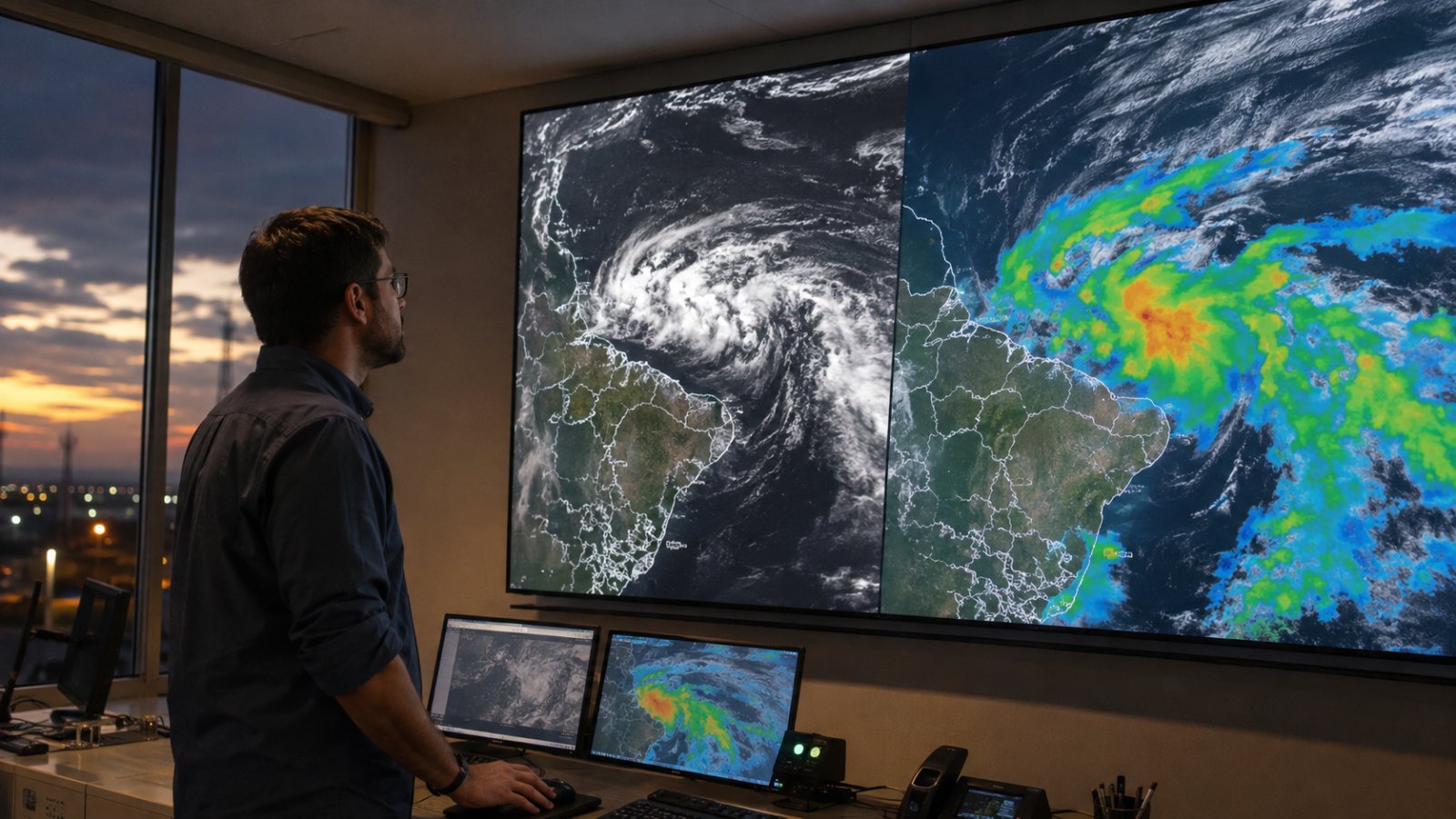 WeatherNext 3 prevê a cada hora — chuva ganha mais precisão