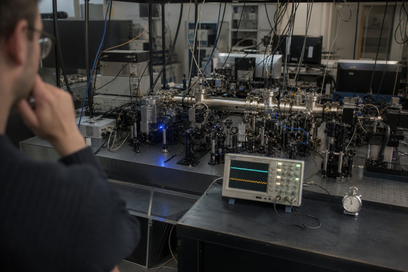 Un essai chronométré montre le verrouillage du laser de QuEra rétabli en quelques secondes, avec une durée supérieure pour les défauts complexes.