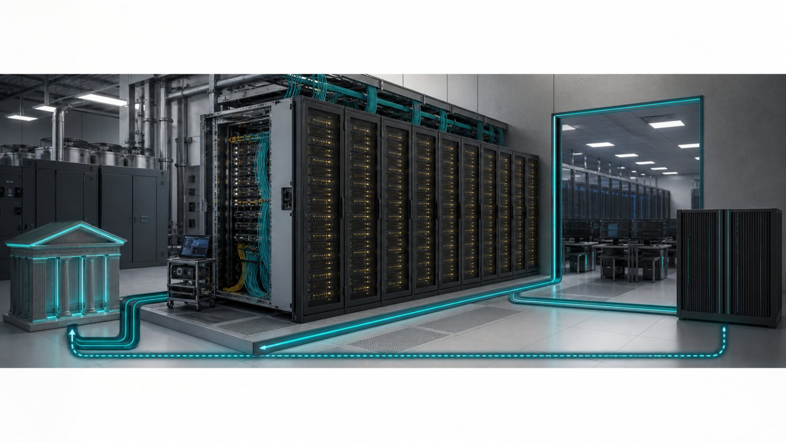 Lambda menjaminkan server AI—utang US$926 juta mengikuti umur aset