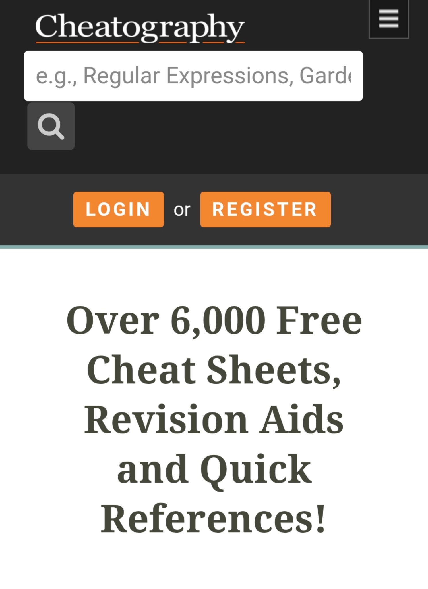 Get Free Cheat Sheets on ANY Topic: Algebra, History, Physics, Chemistry, Programming, and More